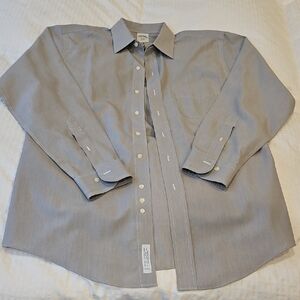 Brooks Brothers Light Gray Casual Button Down Shirt